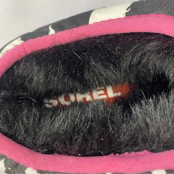 Sorel Go Bodega Run Slippers Faux Slip on Quarry Black Size 6 - Picture 12 of 16